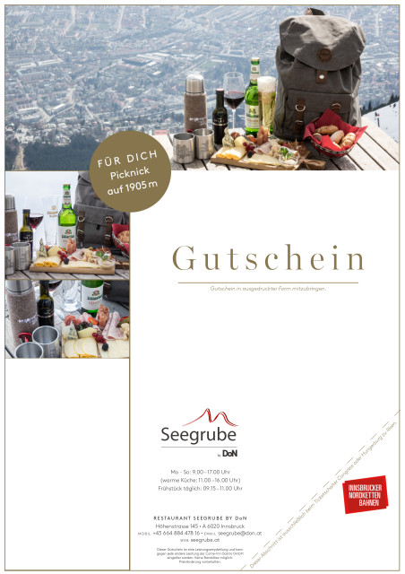 Picknickrucksack mit Berg- & Talfahrt
